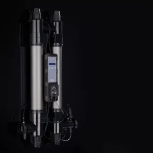 elecro hr uv c double pro fertőtlenítő 110w, áramláskapcsoló, kijelző, perisztaltikus szivattyú klór vagy hidrogén peroxid adagolásához